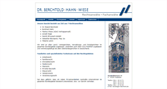 Desktop Screenshot of dr-berchtold.de